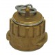 Bronze plug with sysmetrical coupling and chain