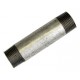Galvanised steel pipe nipples - Length 150 mm