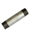 Galvanised steel pipe nipples - Length 150 mm