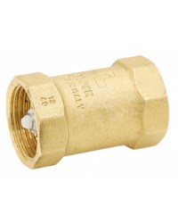 Brass multi positions check valve - "Industrial series"- BLOCK ® - Polymere lift type check valve
