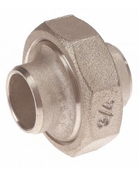 Sphero conical Butt welding / Butt welding union for welding - 3 pieces