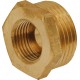 Hexagonal reduced bushing with gasket stop - M/F