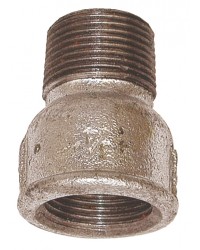 Equal beaded Socket - M/F - Galvanized Cast Iron