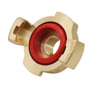 Express fitting - Female - With large red gasket hole (NBR)
