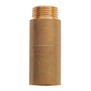Brass extension socket - M/F