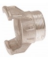 Aluminium Guillemin coupling - Male threaded without locking ring