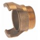 Bronze Guillemin coupling - Male threaded without locking ring