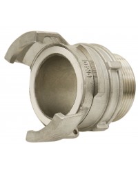 304 Stainless steel Guillemin coupling - Male threaded with locking ring