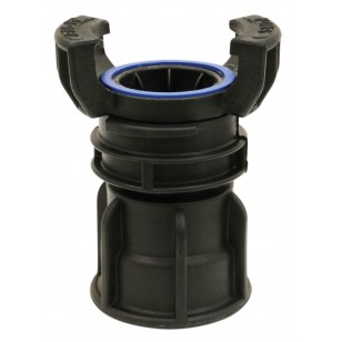 Polypropylene Guillemin coupling - Female threaded with locking ring