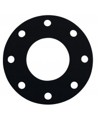 Drilled rubber flanged gaskets
