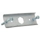 Stainless steel bracket for pressure gauge Ø 63