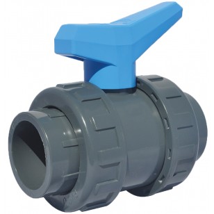 PVC ball valve - "Water distribution and swimming pool series" - To bond