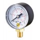Pressure gauge - ABS casing - Class 1.6 - Conical brass Vertical fitting 1/8G - Ø 40