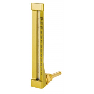 Straight industrial thermometer
