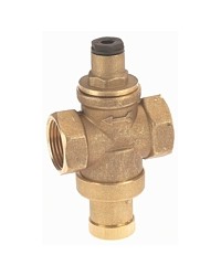 Pressure reducing valve - Brass hot forged piston type - Female / Female - Raw brass
