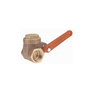 Full bore bronze valve with quick closing - F/F