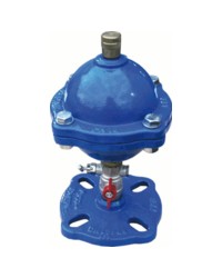 Single function air valve for clear water