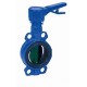 Butterfly valve - Cast iron body FGL -Notched handle - Butterfly in cast iron GS - Wafer type - EPDM sleeve