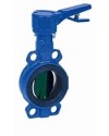 Butterfly valve - Cast iron body FGL -Notched handle - Butterfly in cast iron GS - Wafer type - EPDM sleeve