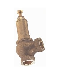 Contraloble canalized brass safety relief valve - Metal valve