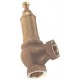 Canalized brass safety relief valve - CE - Metal valve
