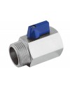 Stainless steel ball valve - M/F - Mini series