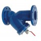 Flanged cast iron strainer - "Y" type - With drain valve