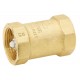 Brass multi positions check valve - "Industrial series"- BLOCK ® - Polymere lift type check valve