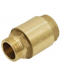 Brass multi positions check valve - "Industrial series" - Male / Female - Nylon lift type check valve
