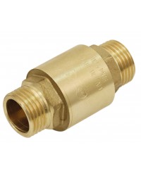 Brass multi positions check valve - "Industrial series"- Male / Male