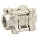 Multi positions check valve - 3 316 Stainless steel pieces - Reduced bore