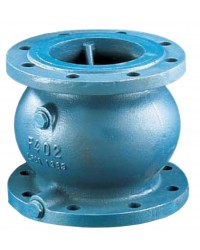 Check valve - Axial type - With 2 tapped and plugged bosses 1/2''